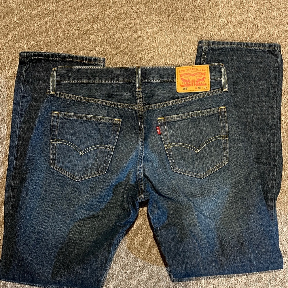 Levi’s 559™ RELAXED STRAIGHT MEN'S JEANS - Picture 6 of 10